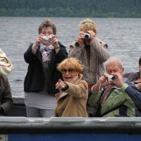 Onze groep bij Loch Ness